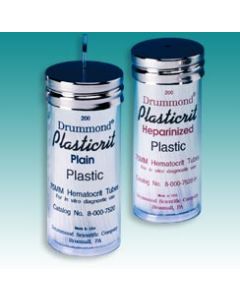Plastic Hematocrit Tubes, beschichtet