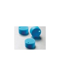 VIAL CAP INSERT,BLU,NS,BK,50/500