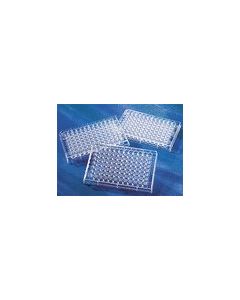 Microplate, 96 Well, Polystyrene, Clear, Round Bottom, TC-treated, no Lid, Sterile, Bulk