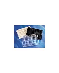 Microplate, 96 Well, Polystyrene, Half Area, Low Volume, White, Flat Bottom, TC-Treated, with Lid, Sterile, Bulk 