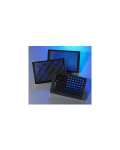 Corning® Multicoated Microplate, 96-Well, Black Clear-Bottom, non-sterile, with lid, bulk