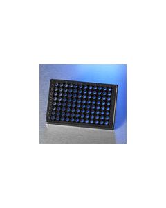 Corning® 96 Well Plate, COC, Half Area, Low Volume, Black/Glass Flat Bottom, non-coated, with Lid, Sterile, Individually Packaged