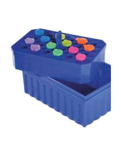 Mini-Eis-Wasserbad f. 24x1,5ml 14x0,5ml, samt Klappdeckelbox