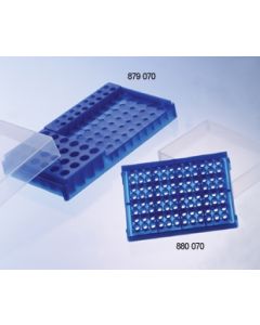 PCR KOMBIRACK, MIT DECKEL, BLAU 